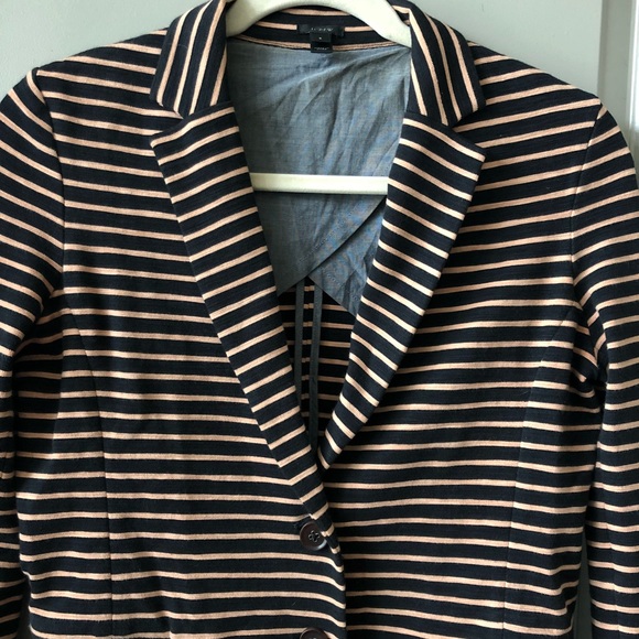 Like new! J. Crew striped blazer - Picture 2 of 5
